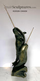 30” Museum Calibre Narwhals by Paul Malliki *Silhouettes*