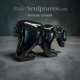 12” Walking Bear by Ottokie Samayualie