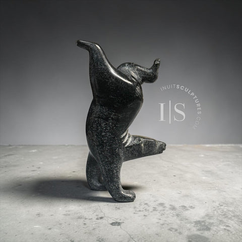 4” Diving Bear by Tim Pee