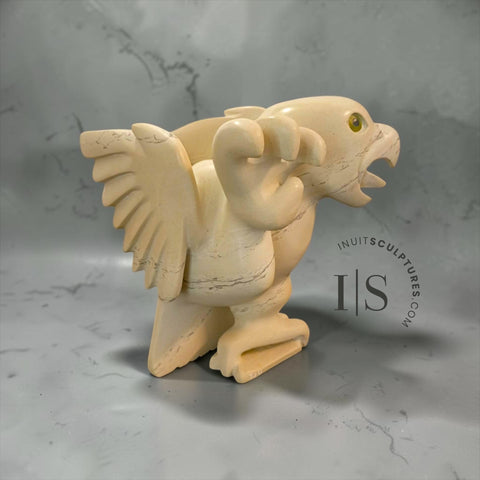 BIG HEARTED 12" SIGNATURE Dancing Goose by Toonoo Sharky *Meandering*