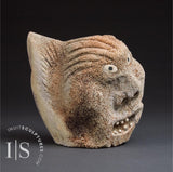 Visage de chaman vintage 9" par Judas Ullulaq RCA *Perry*