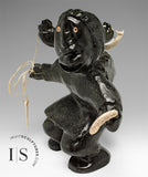 VINTAGE 8" Hunter by Luke Nuliayok Gjoa Haven *Prancer*