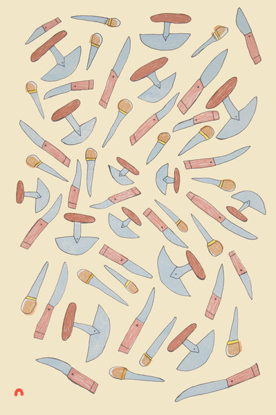 Couteaux de la série Dorset 2018 par MALAIJA POOTOOGOOK