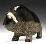 VINTAGE 9" Muskox by Seepee Ipeeli *Chocolate Dream*