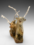 VINTAGE 9" SIGNATURE Caribou by Pavinak Petaulassie *Tundra Love* CURATOR'S CHOICE