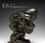 VINTAGE 9" Inuit Boy and Seal by Peter Anjutiqirk *Safe In My Arms*