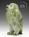 8" SIGNATURE Owl by Pits Qimirpik *Fleeting Green*