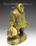 VINTAGE 7" Eskimo Hunter by Simeonie Aqpiq *A Good Day*