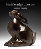 14" Arctic Hare by Matto Oaklik *Brown Eyed Girl*