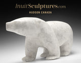 20" Walking Polar Bear by Peter Aningmiuq *Iceman*