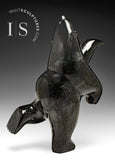 14" SIGNATURE Dancing Bear by Johnny Manning *Noir*