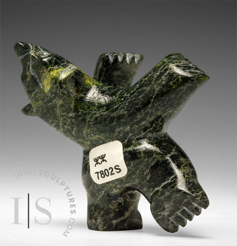 4"  Dancing Bear by David Pudlat