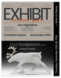 12" SIGNATURE  Caribou by Esau Kripanik *Downward Caribou*