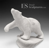 10” Walking Bear by Esau Kripanik *Come Over Here*