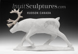 12" SIGNATURE  Caribou by Esau Kripanik