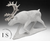 12" SIGNATURE  Caribou by Esau Kripanik