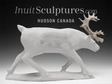 12" SIGNATURE  Caribou by Esau Kripanik