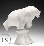 9” 4 Way Dancing Bear by Esau Kripanik