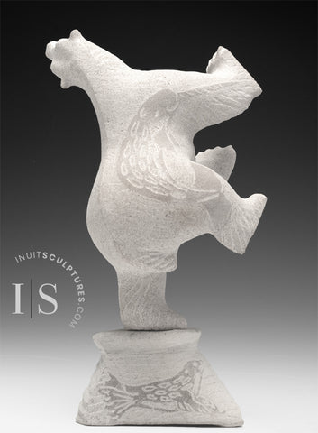 10” 4 Way Dancing Bear by Esau Kripanik