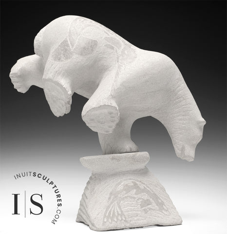 9” 4 Way Dancing Bear by Esau Kripanik