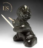 VINTAGE 10" Hunter by Wayne Puqiqnak Gjoa Haven