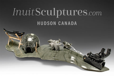 16" Igloo Scene by Joe Sala