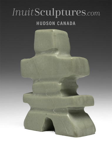 4" Inukshuk by Simeonie Emikotailak