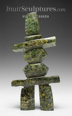 7" Inukshuk by Matiusi Kimgwatsiaq