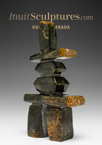 7" Inukshuk by Matiusi Kimgwatsiaq
