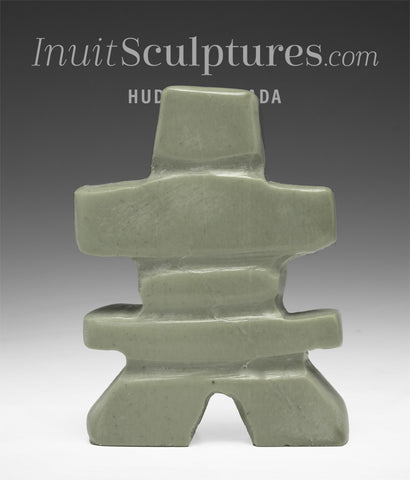 4" Inukshuk by Simeonie Emikotailak