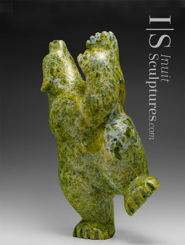 14" Dancing Bear by Ottokie Samayualie *Appleton* (Copy)