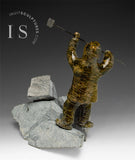 VINTAGE 7" Eskimo Carver by Late Kellipalik Qimirpik