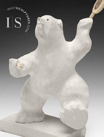 Ours dansant 7" de Lucassie Nakoolak *Fifteen Luv*