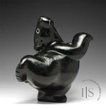 8" Dancing Bear by Markoosie Papigatok  *Skate Nunavut*