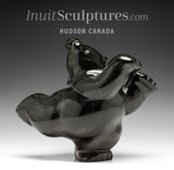 8" Dancing Bear by Markoosie Papigatok  *Skate Nunavut*