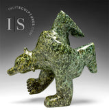 7" 4 Way Diving Bear by Moe Pootoogook *Wide Load*