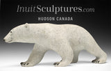 14" Polar Bear Cub on Rock by Paul Malliki CURATOR'S CHOICE
