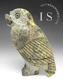 9" SIGNATURE Owl by the Late Pits Qimirpik *Tawny Girl*