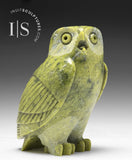 6" SIGNATURE Owl by Pits Qimirpik *Meadow*