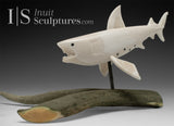 12" Alaskan Shark by Harrison Miklahook Jr *Perpetual Motion*
