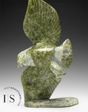 8" Eagle by the late Suati Qimirpik *Where Eagles Dare* EXHIBITION PIECE AUG 14