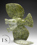 8" Eagle by the late Suati Qimirpik *Where Eagles Dare* EXHIBITION PIECE AUG 14