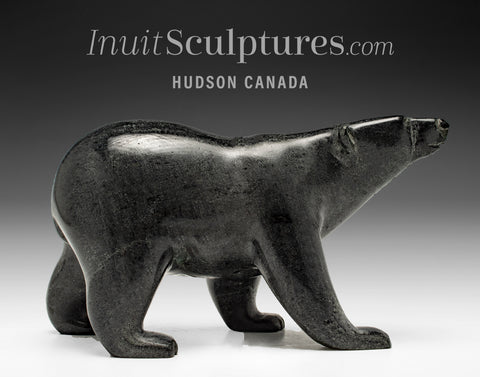 8.5" SIGNATURE Walking Bear by Tim Pee *Just another Bruins Fan*