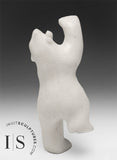 6" Dancing Bear by Tony Oqutaq