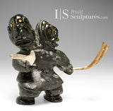 VINTAGE 12" Hunter by Wayne Puqiqnak Gjoa Haven