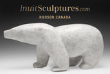 20" Walking Polar Bear by Peter Aningmiuq *Iceman*