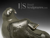 14" SIGNATURE Walrus by  Jimmy Iqaluq *Strike a Pose*