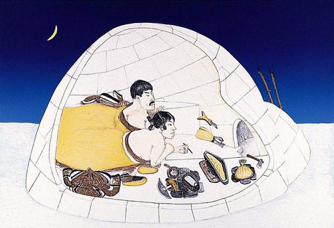 2001 UNE MÉMOIRE INTIME de Kananginak Pootoogook