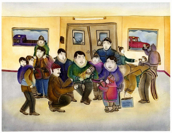 2006 THE HOMECOMING by Annie Pootoogook