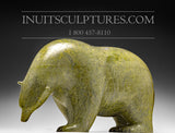 90 lbs - 21" Big Walking Bear by Ashevak Adla